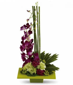 A modern flower arrangement 