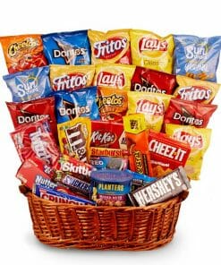 Candy and Chips Gift Basket