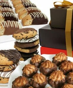 Chocolate Covered Cookie Gift Basket