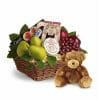 Premium Gift Basket With Teddy Bear