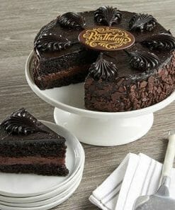 Chocolate Mousse Torte Birthday Cake