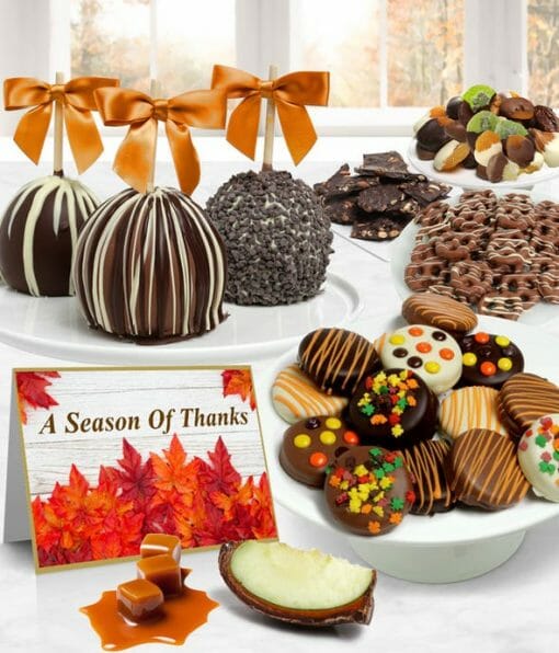 Send A This Chocolate Covered Fruit Gift Basket Today