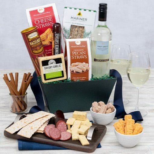 Send A Gourmet Wine Gift Basket This Season