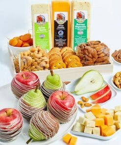 Send This Fruit And Savory Snacks Gourmet Gift Tray Today