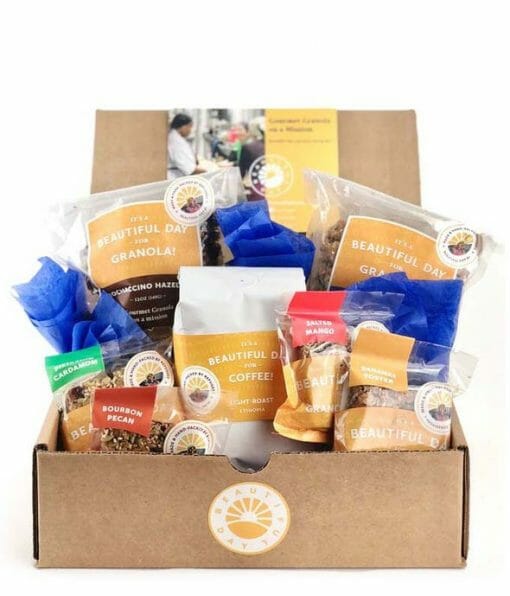 Send A Coffee And Granola Gift Basket