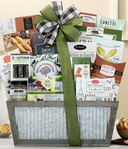Order This Italian Gourmet Gift Basket Today