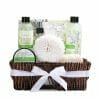 Lily Scented Home Spa Gift Basket