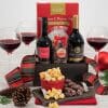 Send A Christmas Wine Gift Basket To Someone Special