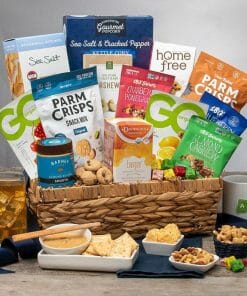 Send A Healthy Treats Gift Basket Today