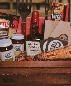 No BBQ would be complete without The BBQ Bash Whiskey Gift Basket