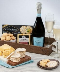 Give A Classic Champagne Gift Basket To Someone Special