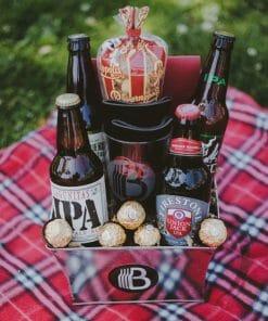 Hop Head Beer Gift Basket for any man who likes really good beer