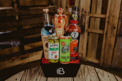 The Bloody Mary Vodka Gift Basket perfect for all vodka lovers