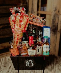 Send The Ultimate Whiskey Sampler Gift Basket to someone you love.