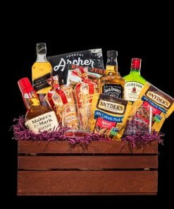 The Whiskey Lover Gift Basket