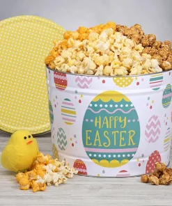 Easter Popcorn Tin - People's Choice 2 Gallon