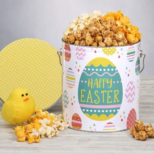 Easter Popcorn Tin - Traditional 1 Gallon