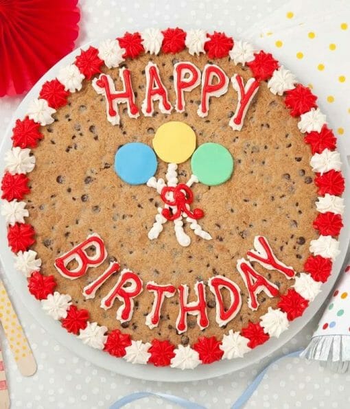 Make there Birthday a special one with this delicious Birthday Cookie Cake