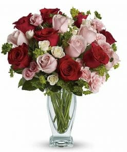 Valentines Day Cupids Roses Arrangement