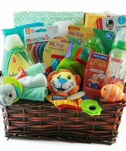 Sophisticated Baby New Baby Gift Basket