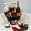 Valentine's Champagne & Truffles Gift Basket