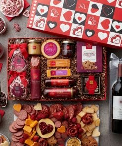 Valentine's Day Gourmet Wine Gift Basket