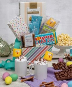 Easter Cocoa and Chocolate Gift Basket