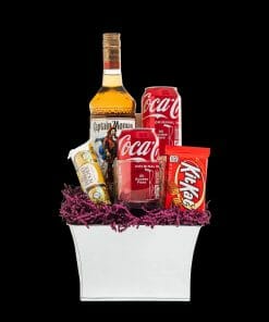 Rum and Coke Gift Basket