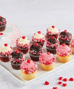 Sweetheart Mini Cupcakes