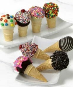 Gourmet Ice Cream Cone Cake Pops