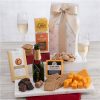 Cheese and Crackers Champagne Gift Basket