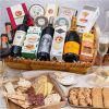 Wine and Champagne Trio Gift Basket