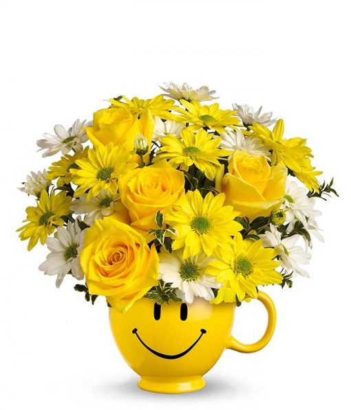 be happy daisies bouquet